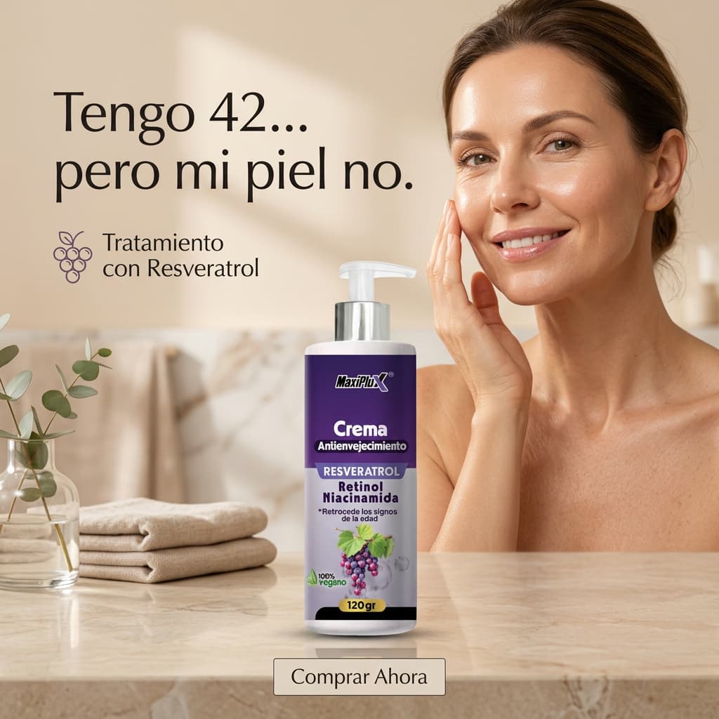 Crema Resveratrol Antienvejecimiento