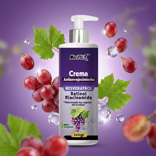 Crema Resveratrol Antienvejecimiento